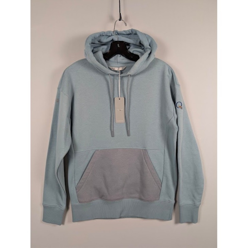 Levelwear Verve Hoodie Womens S Slate Blue/Gray Quail Hollow Club Golf Logo NEW